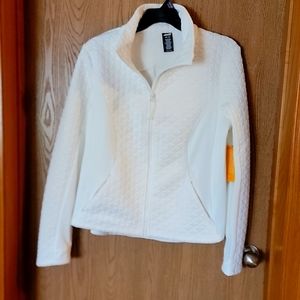 Women's AVIA White Jacket XXL